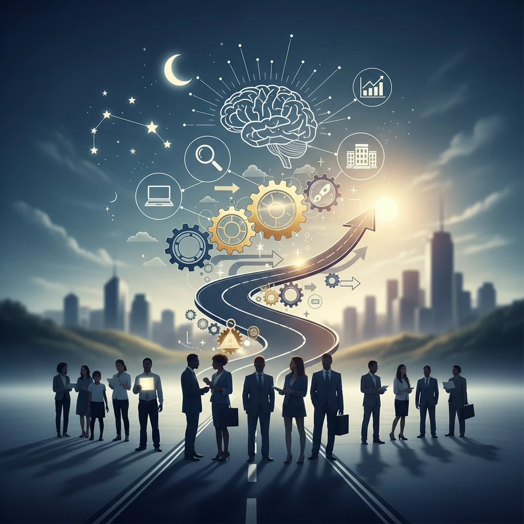 Professional illustration for article about The Ultimate Guide to Effective Career Planning