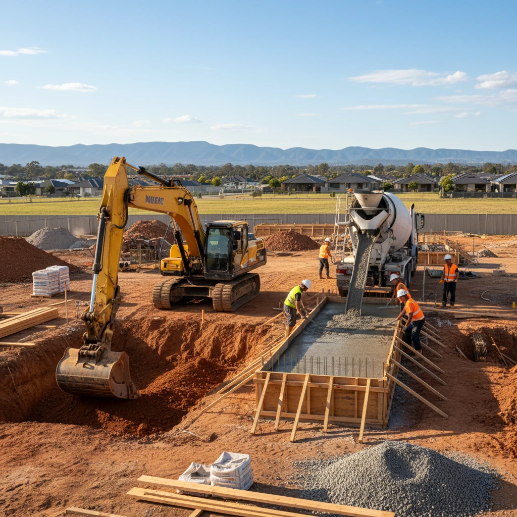 Professional illustration for article about Expert Excavation & Concreting Across Penrith