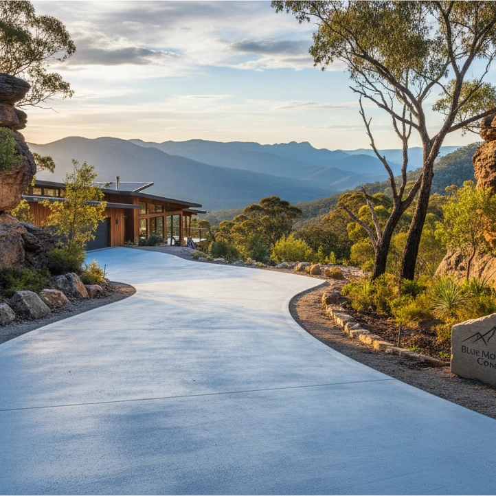 Professional illustration for article about Blue Mountains Concrete: Quality That Lasts