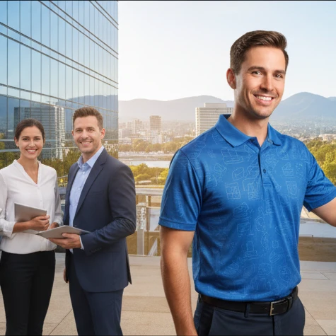 Professional illustration for article about Affordable Business IT Support for Western Sydney SMEs