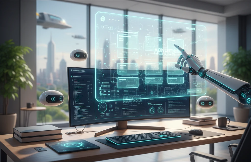 Professional illustration for article about 2026s Best AI Tools for Elementor Website Design